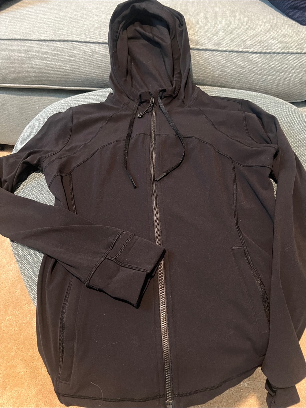 Lululemon Define Hooded black Jacket